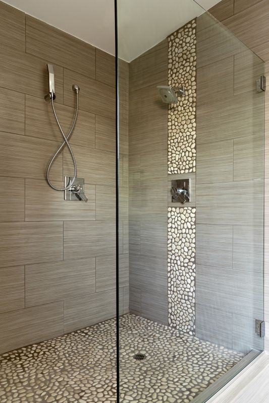 Tile-Patterned Shower